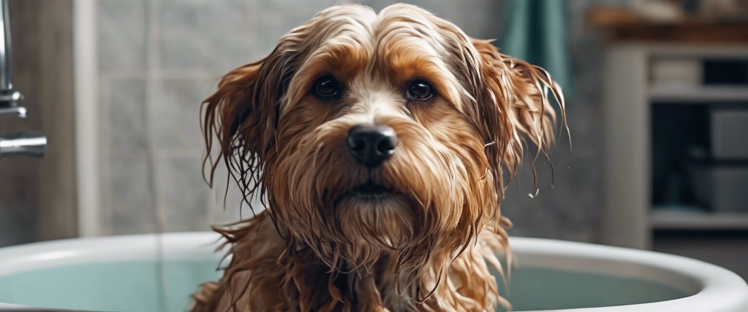 Dog bathing