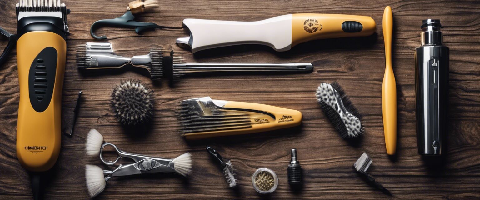 Dog grooming tools