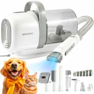 Dog Hair Vacuum with Clipper